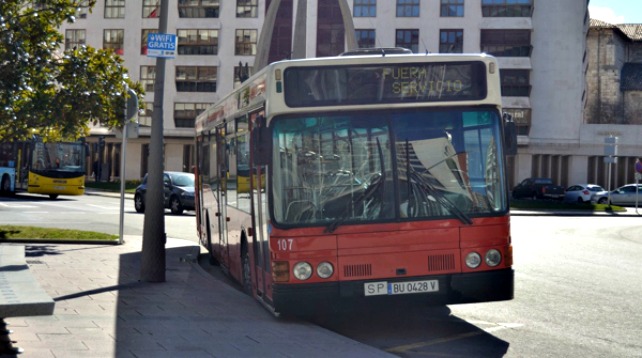 Autobús de línea de Burgos